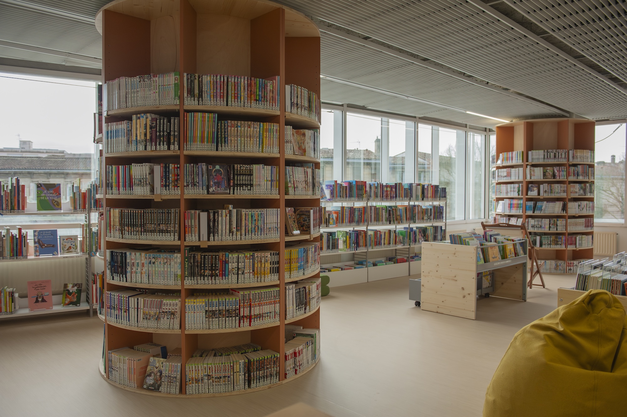 Biblioth&egrave;que M&eacute;riadeck, espace enfants Gimmic