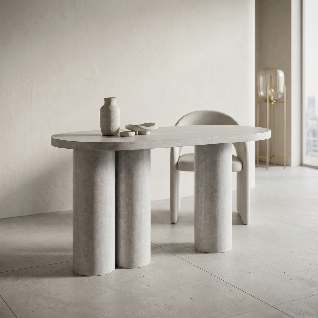 Marraud Design Build tables effet beton Gimmic 2