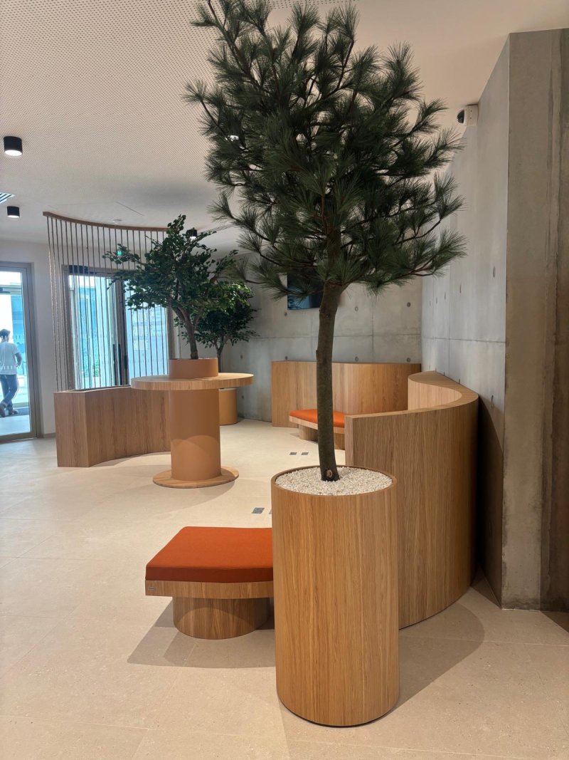 Pot de plantes TUBO vue 4